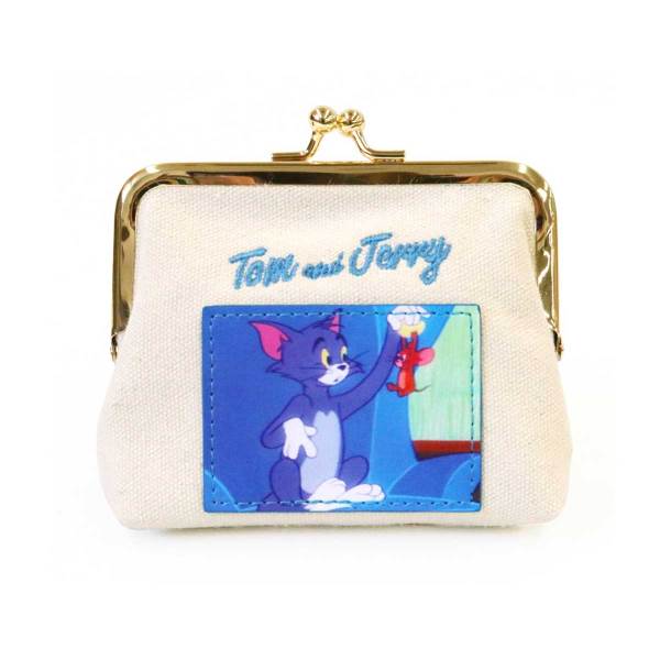 TOM and JERRY フレームアートがま口ポーチ TOM AND JERRY Official Online Store