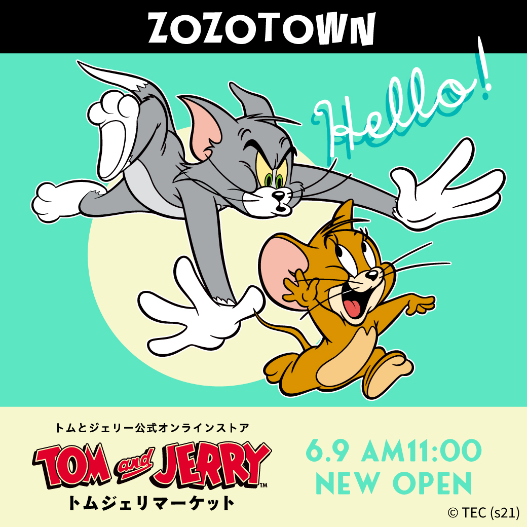 Zozotown 店 Open Tom And Jerry Official Online Store Zozotown 店 Open Tom And Jerry Official Online Store