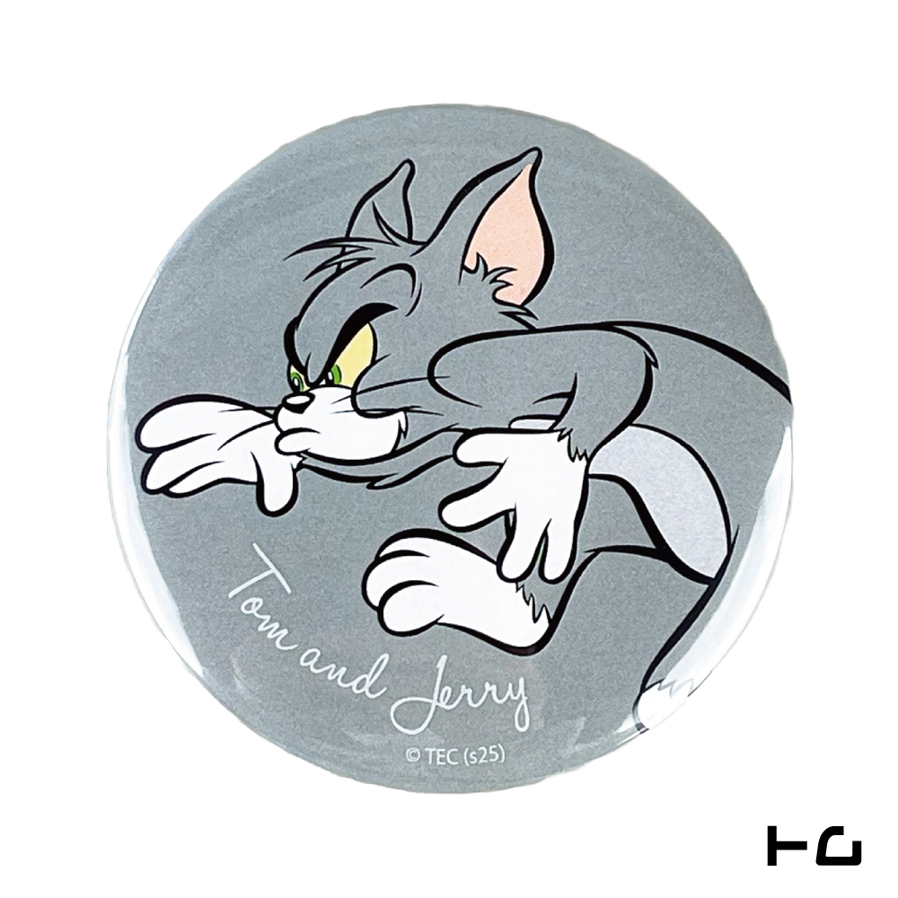 TOM and JERRY×Flapper トムジェリフレンズ缶バッチミラー - TOM