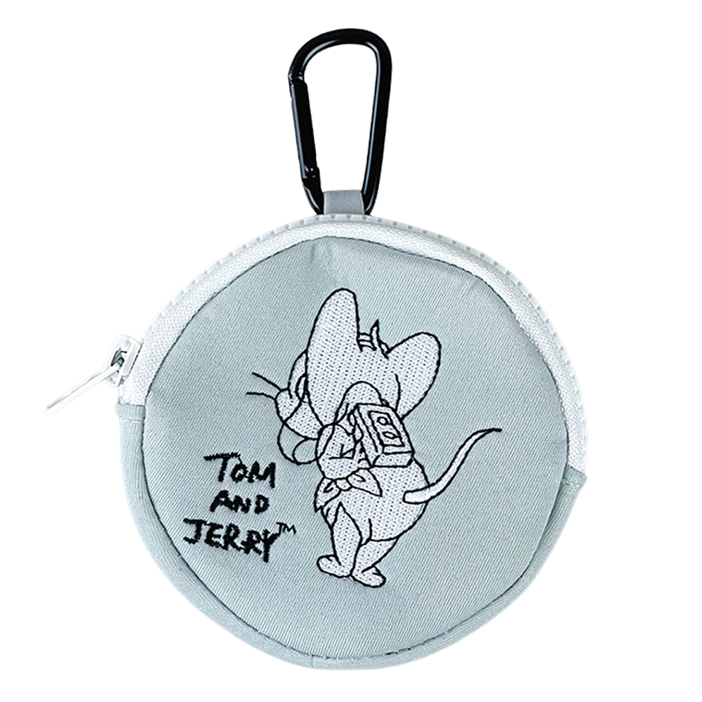 TOM and JERRY×Flapper モノクロミニポーチ - TOM AND JERRY Official