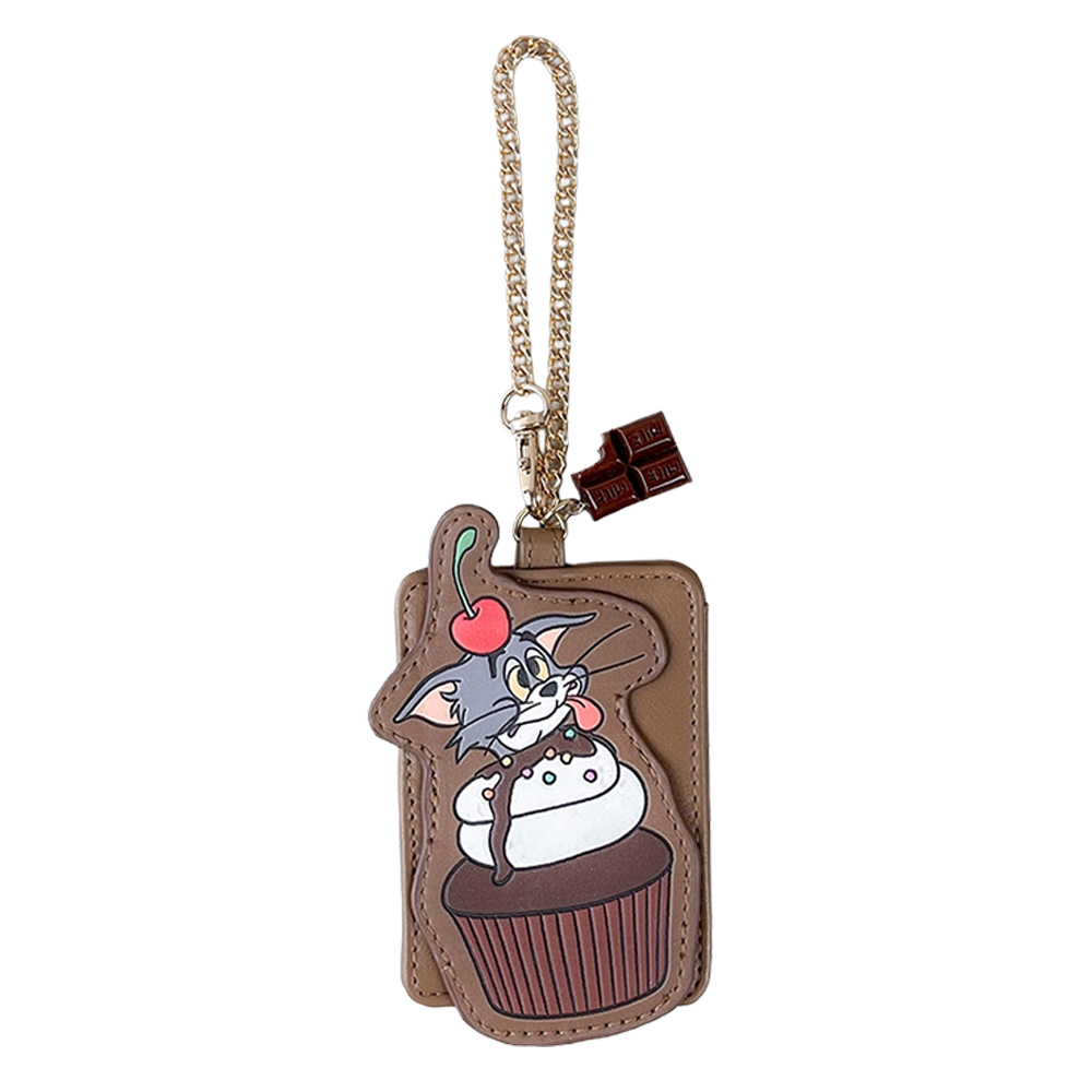 TOM and JERRY×Flapper スウィーツアップリケパスケース - TOM AND