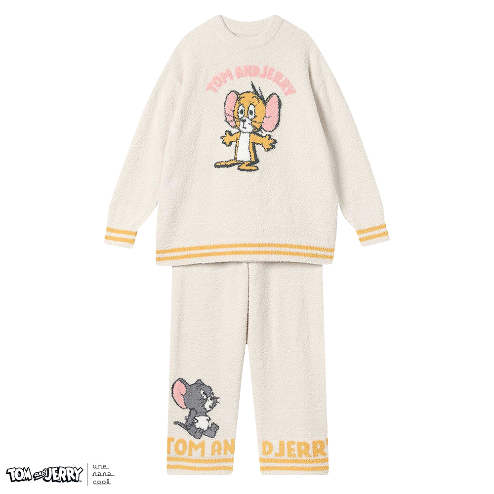 トムとジェリー×une nana cool プルオーバー＆ロングパンツセット