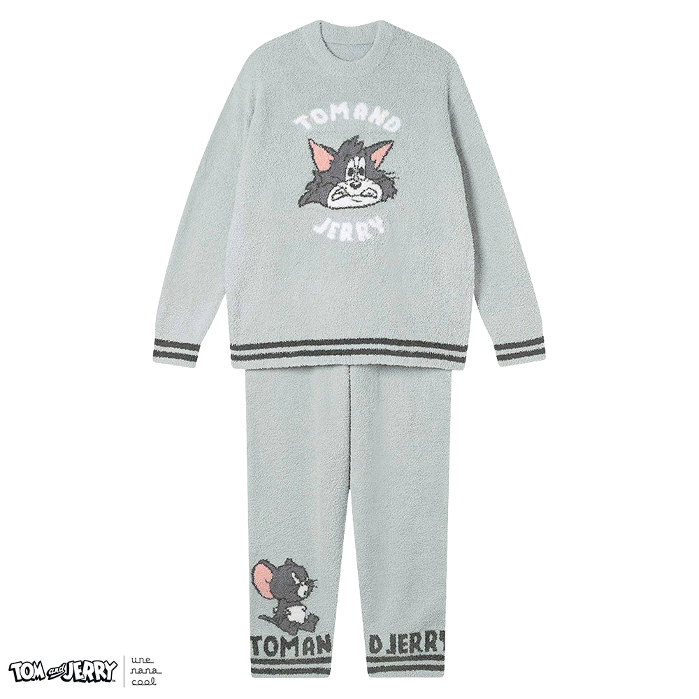 トムとジェリー×une nana cool メンズプルオーバー＆ロングパンツ