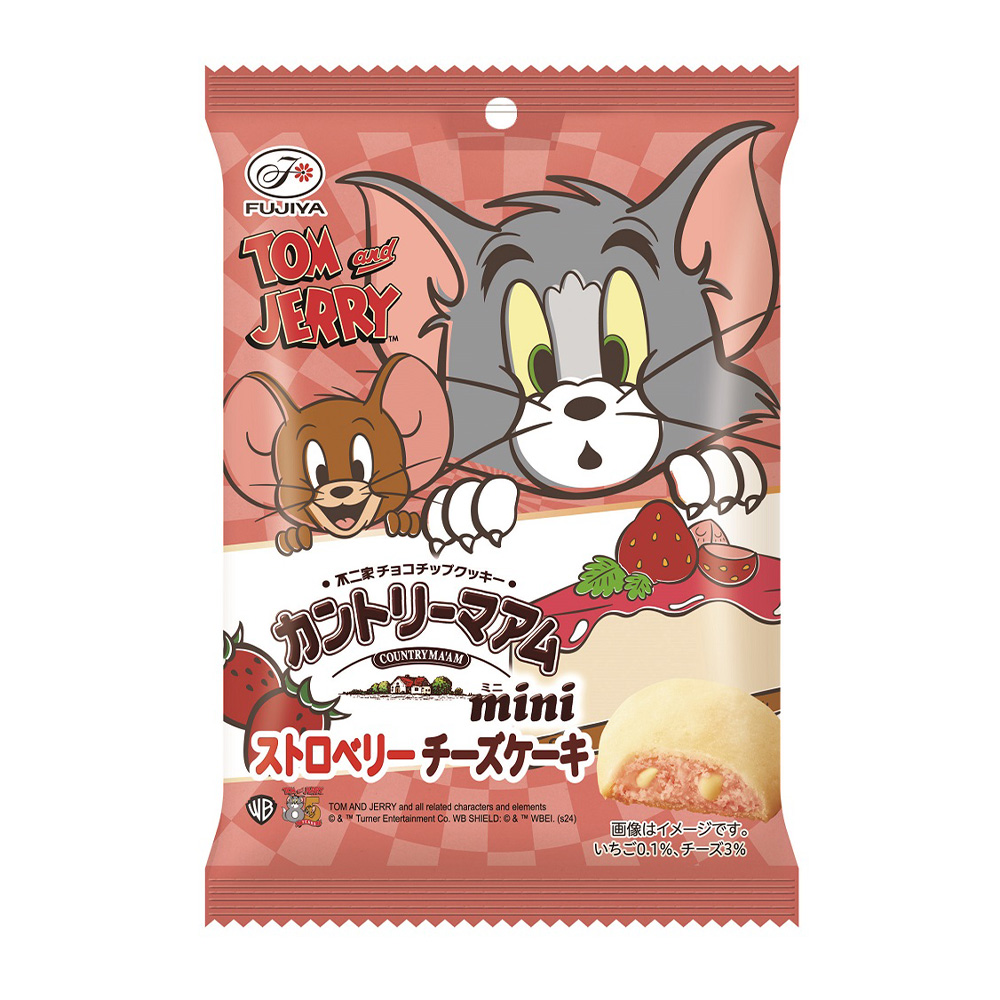 トムジェリ トムとジェリー カントリーマアムミニ/ストロベリーチーズケーキ