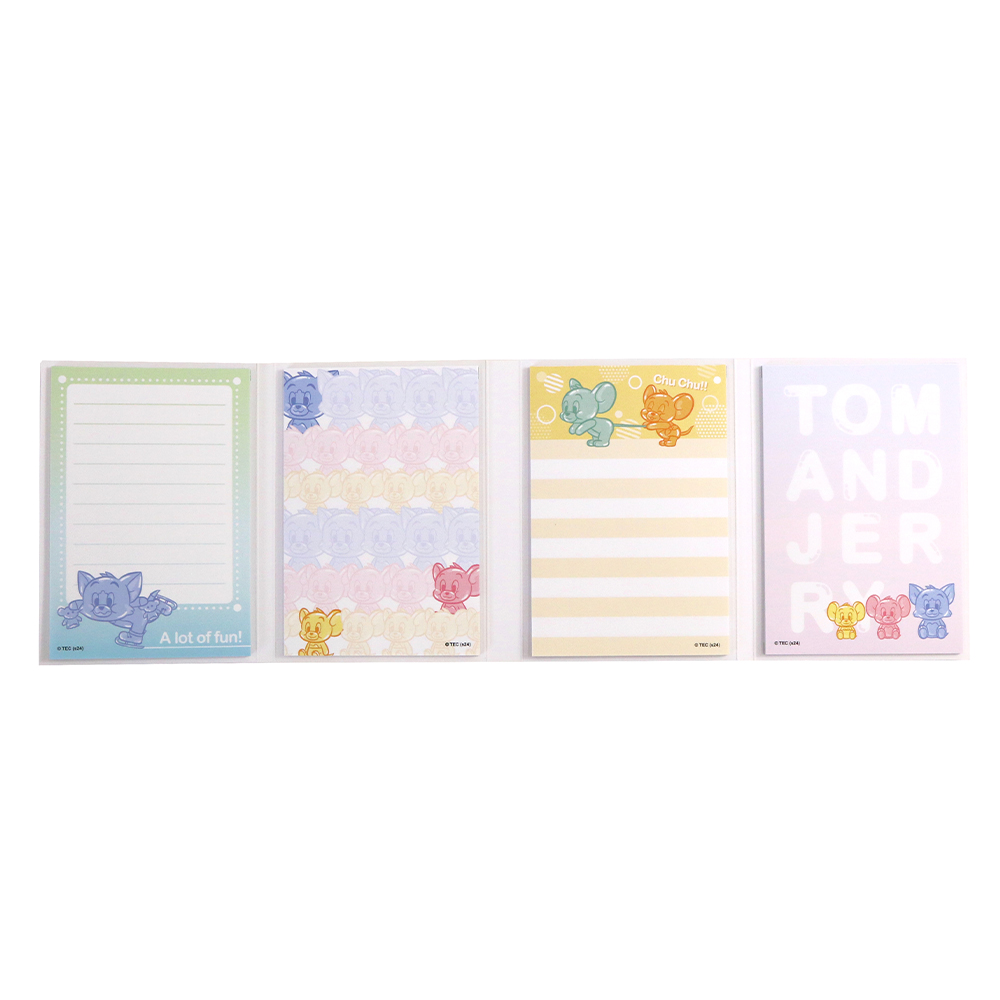 トムとジェリー パタパタメモ COLORFUL FRIENDS - TOM AND JERRY