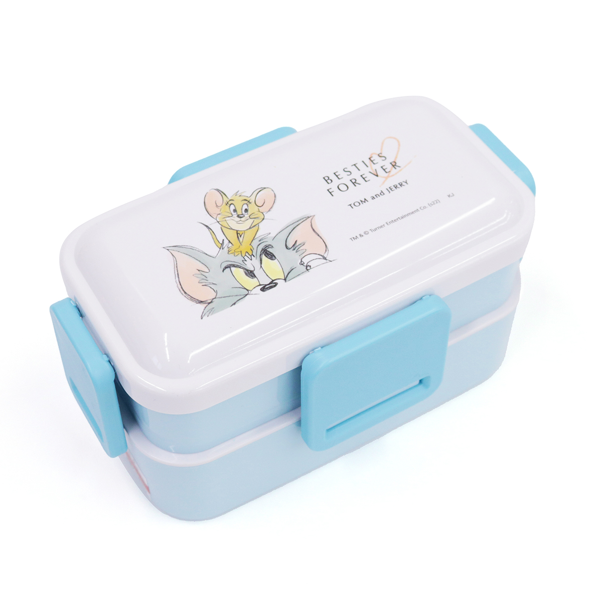 トムとジェリー ふわっと4点ロック2段ランチボックス TOM AND JERRY Official Online Store