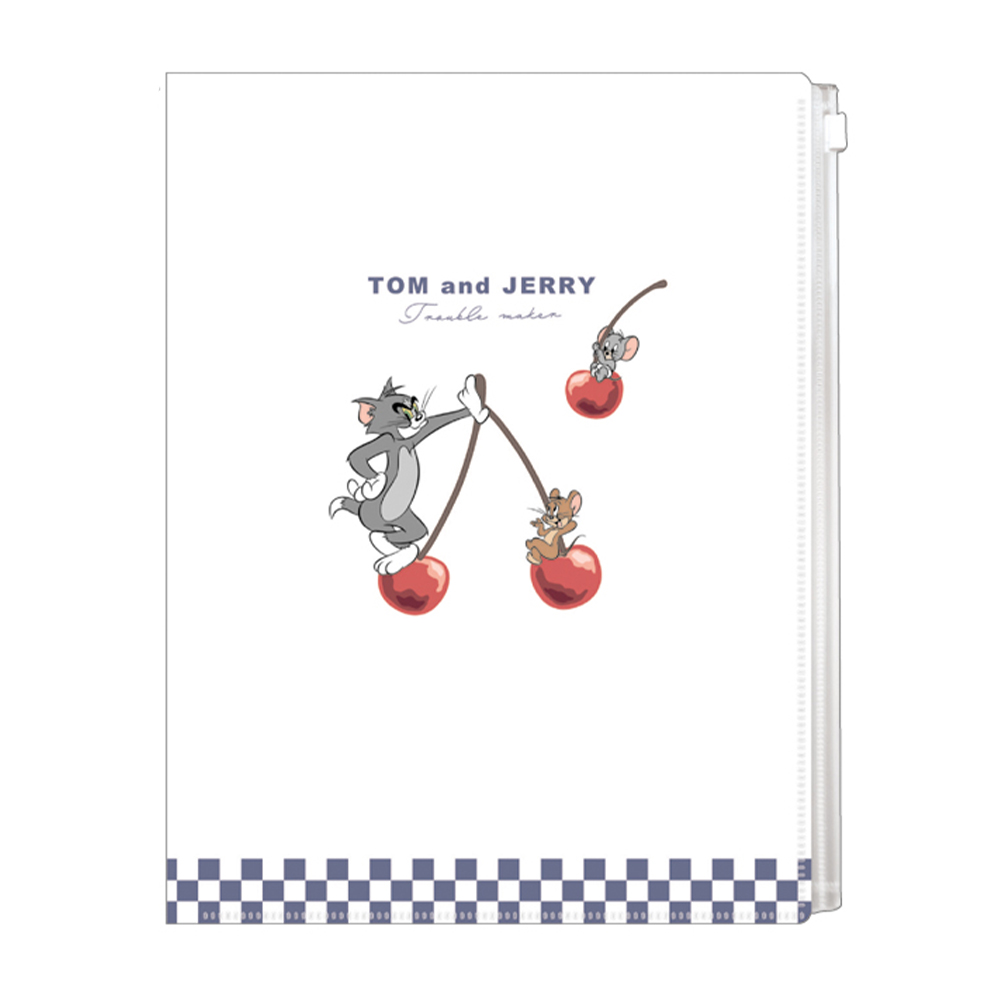 トムとジェリー 6ポケットクリアファイル - TOM AND JERRY