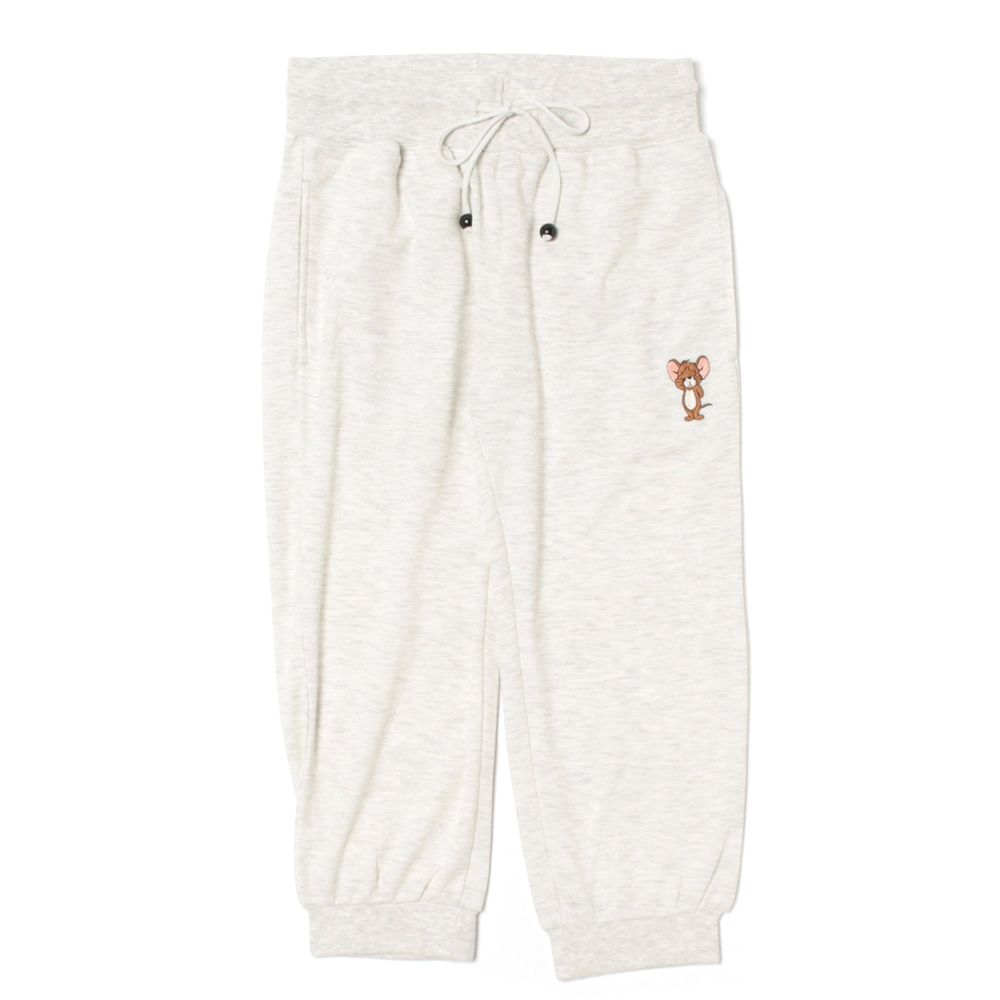 トムとジェリー 裾リブクロプドパンツ レディース - TOM AND