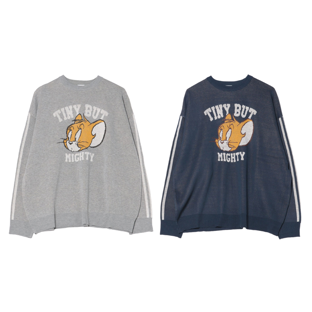 専用 トムとジェリー トムジェリ ポロスウェット グレーとグリーン