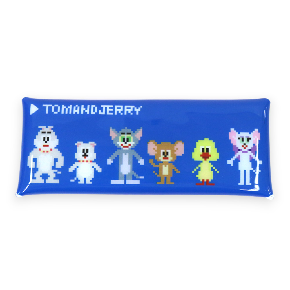 トムとジェリー クリアマルチケーススリム/ピクセルドット - TOM
