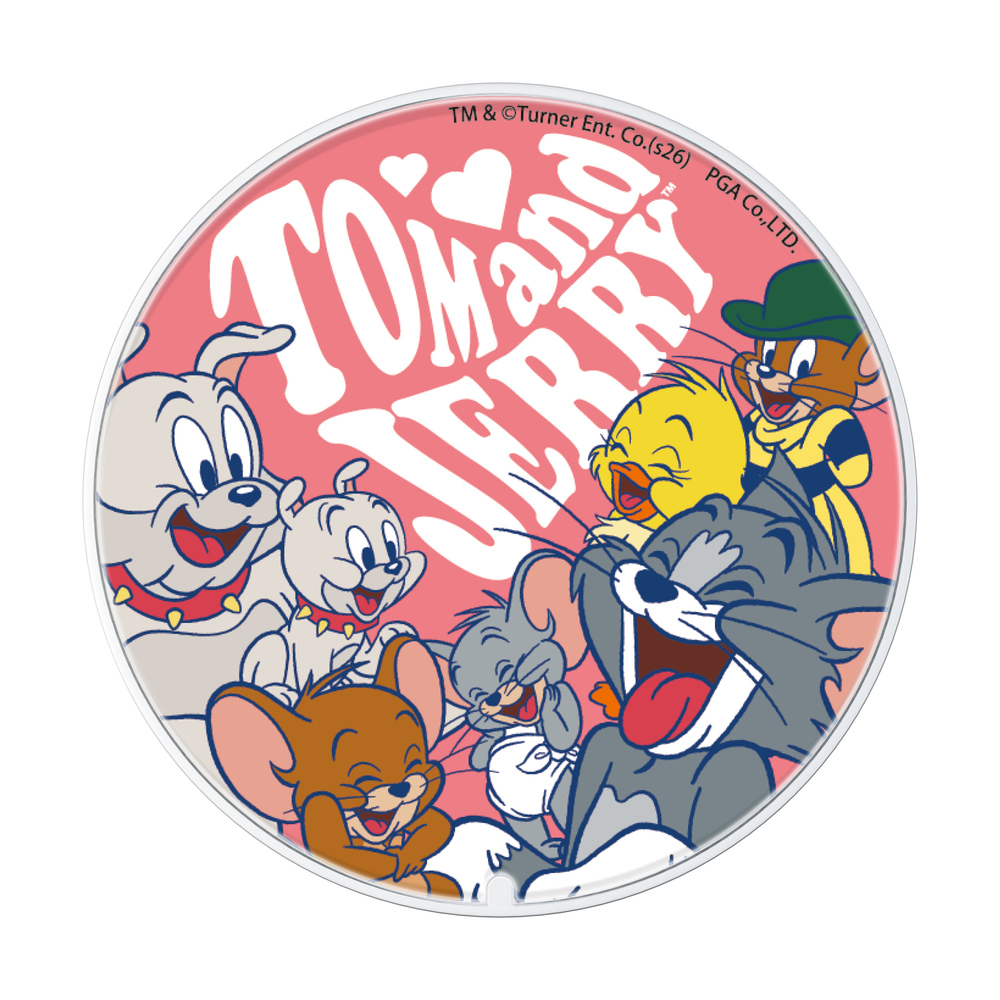 トムとジェリー マグネット式ワイヤレス充電器 - TOM AND JERRY