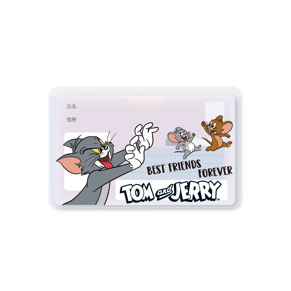 トムとジェリー マイナンバーカード用クリアケース - TOM AND JERRY