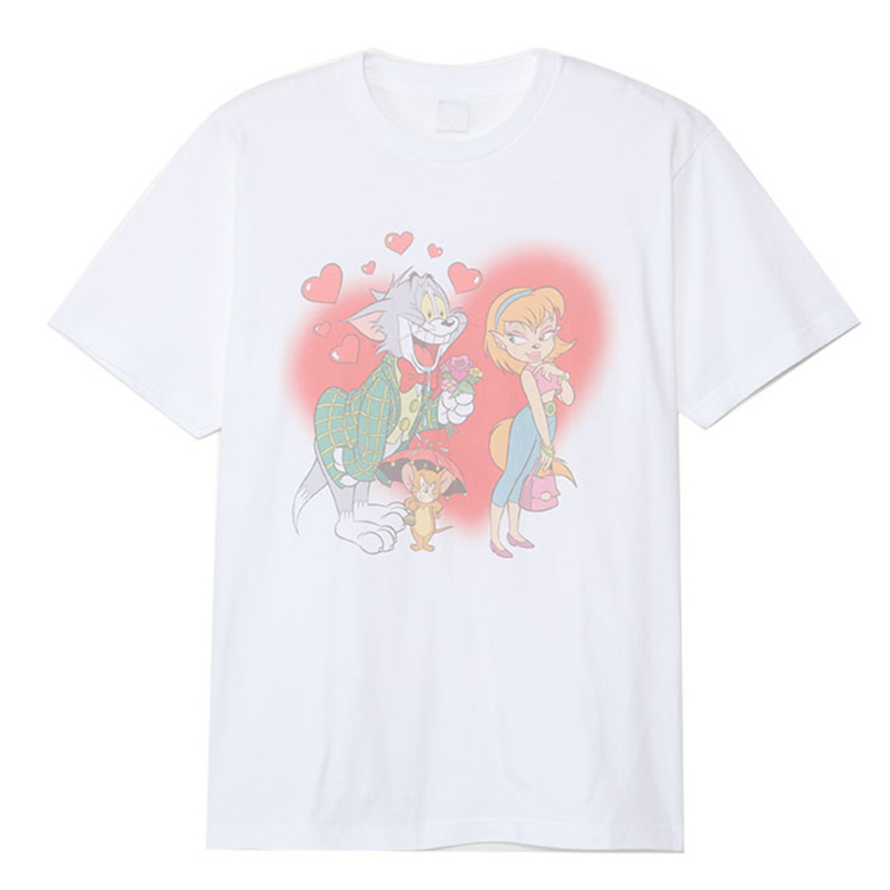 アトリエggトムとジェリー LOVE LETTER Tシャツ 1½