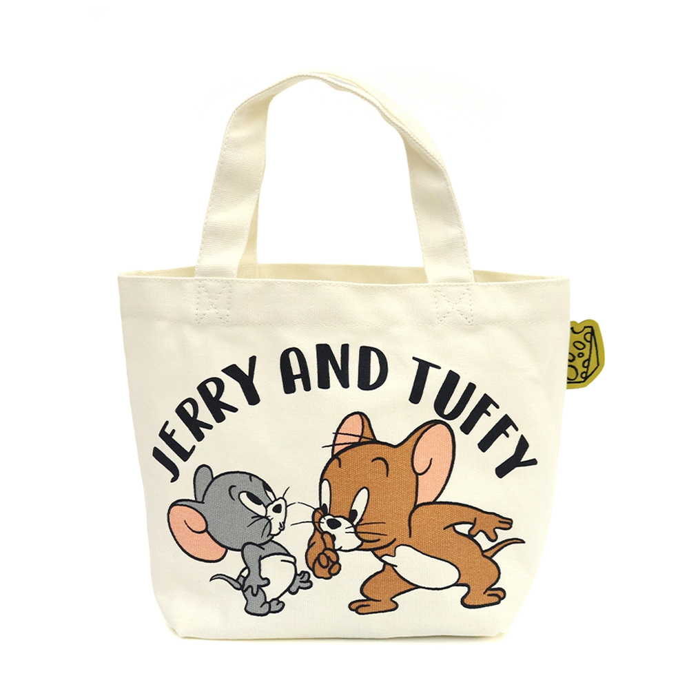 ショップバッグ tomoさん トムとジェリー マチ付バッグ - TOM AND JERRY Official Online Store