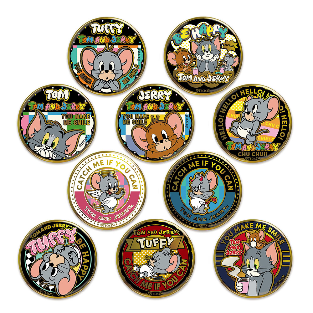 トムとジェリー 金バッジ - TOM AND JERRY Official Online Store
