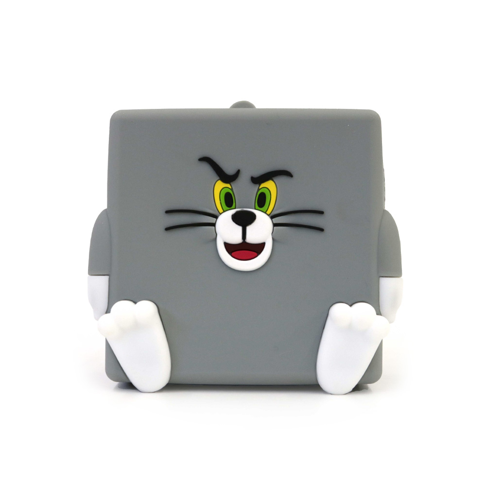 トムとジェリー ステンレスボトル アップリケポーチ シリコンポーチ コースター TOM and JERRY キャラクターフェイスダイカットシリコンポーチ