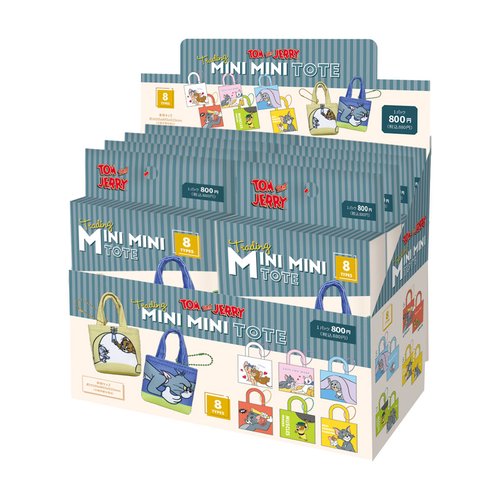 トムとジェリー トレーディングミニミニトート 単品 - TOM AND JERRY