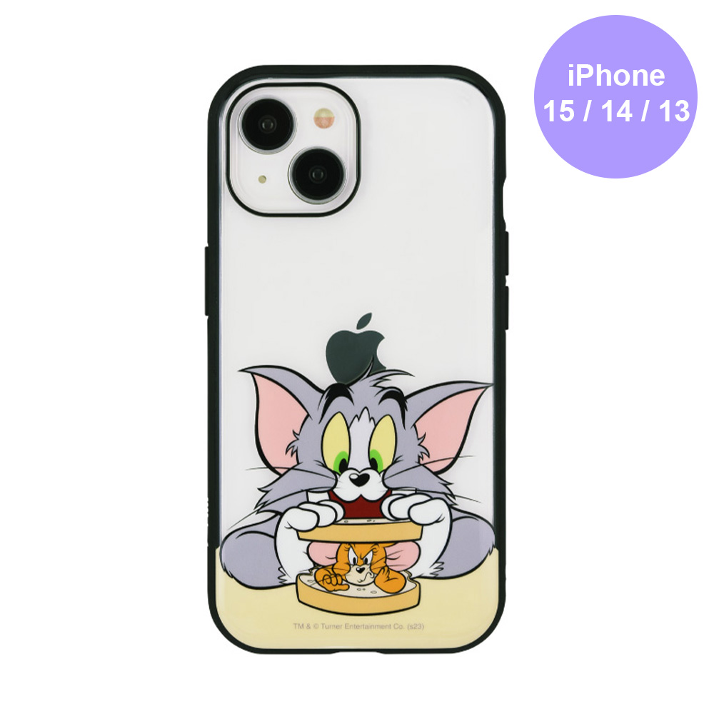 トムとジェリー IIIIfitClear iPhone15/14/13対応ケース - TOM