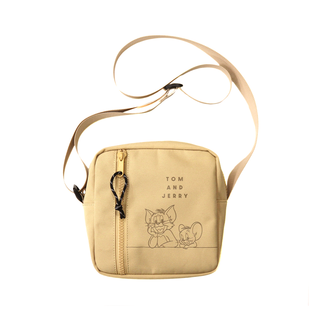 CAFUINE ベージュ ショルダーバッグ エアポッズ入れ付き Amazon | AirPods Pro 対応 ケース (ブラック) エアーポッズケース