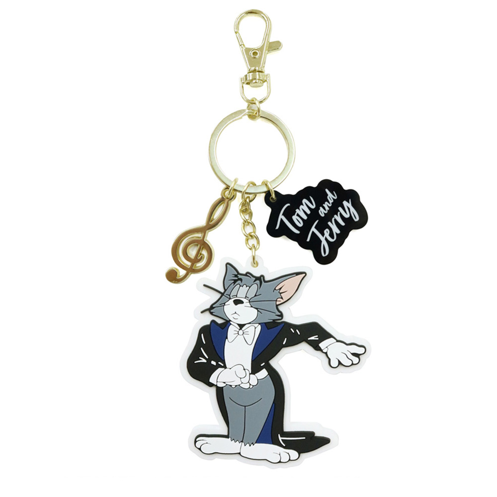 TOM and JERRY　Piano Concertミニウォレット　白　黒 公式】TOM and JERRY Piano Concertミニウォレット（財布