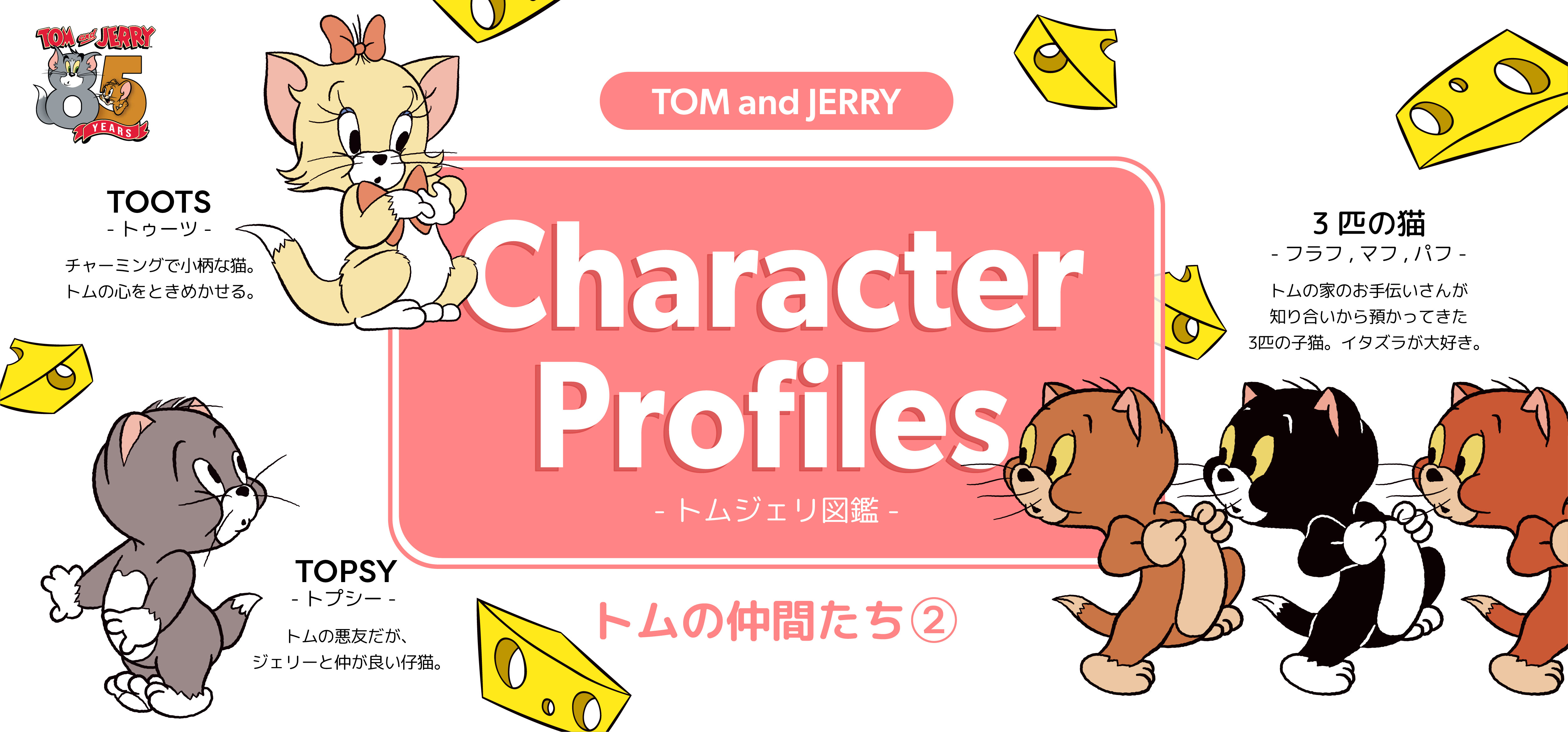 トムジェリ図鑑 キャット② - TOM AND JERRY Official Online Store