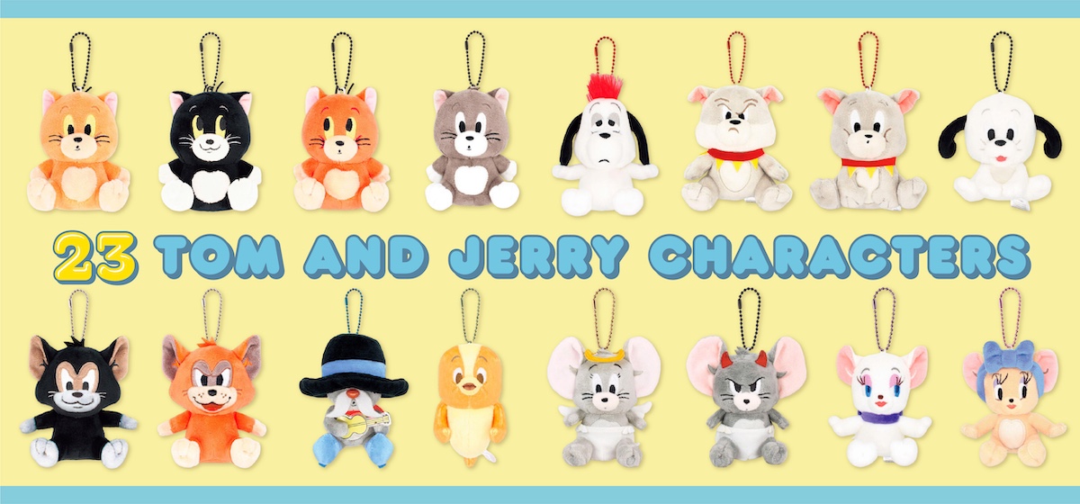 ぬいぐるみマスコット - TOM AND JERRY Official Online Store