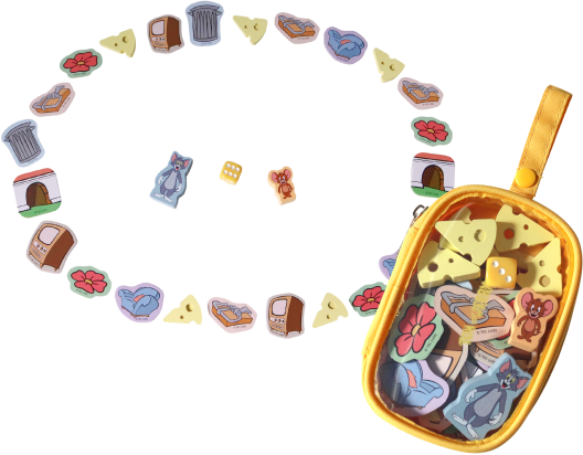 ミニすごろくの遊び方 - TOM AND JERRY Official Online Store