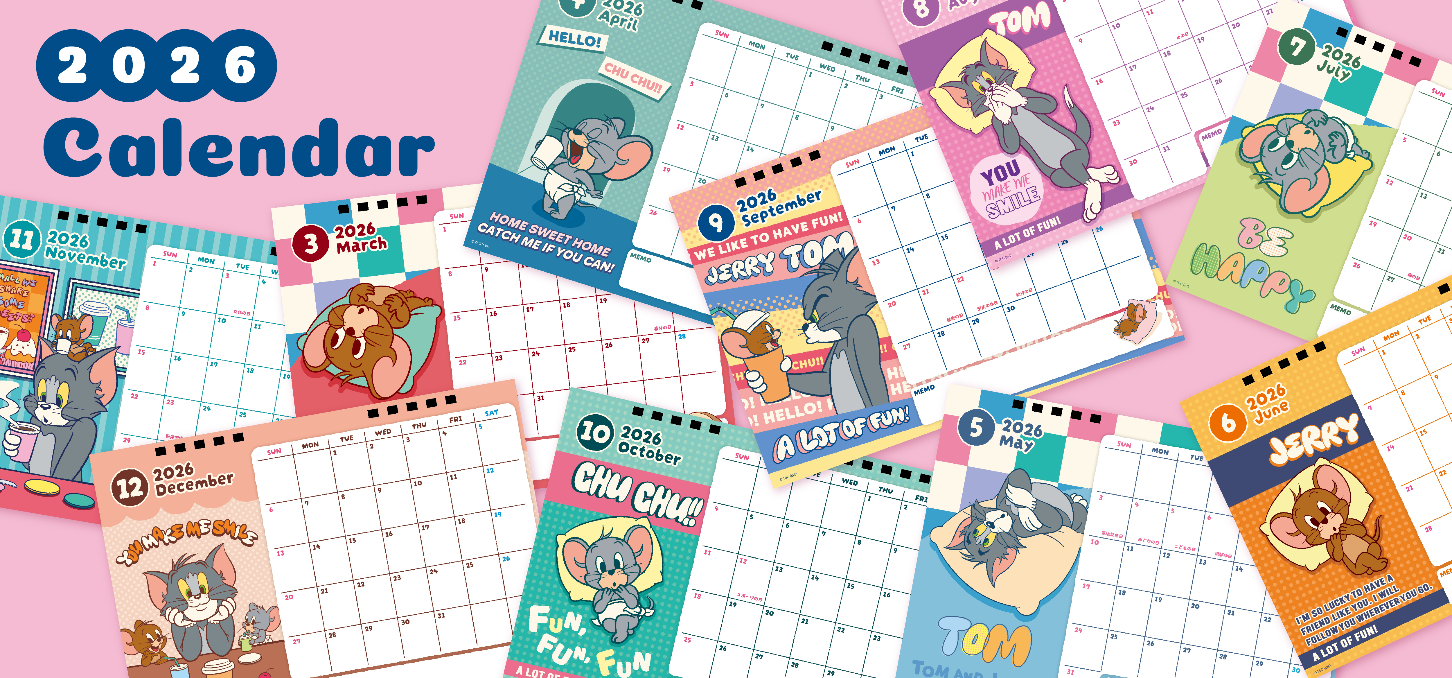 トムとジェリー　キラキラ　キュートミディアムぬいぐるみ⭐新品⭐【２点セット】 TOM AND JERRY Official Online Store