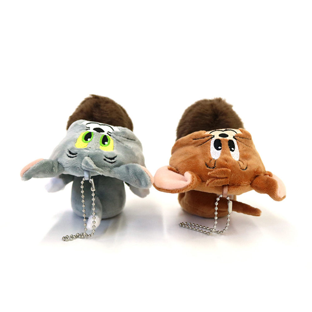 トムとジェリー×モンチッチ トムモンチッチ顔でかSSキーチェーン - TOM 