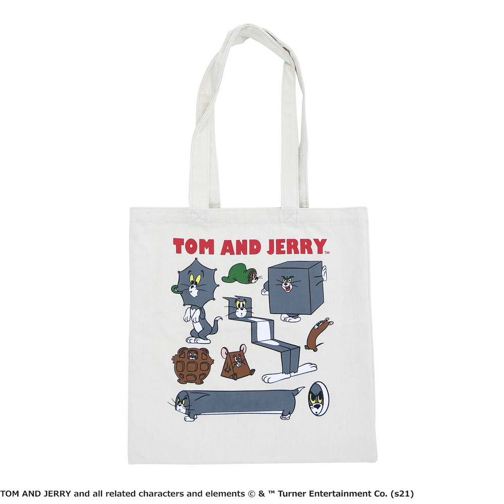 トムとジェリー ファニーグラフィック トートバッグ - TOM AND JERRY 