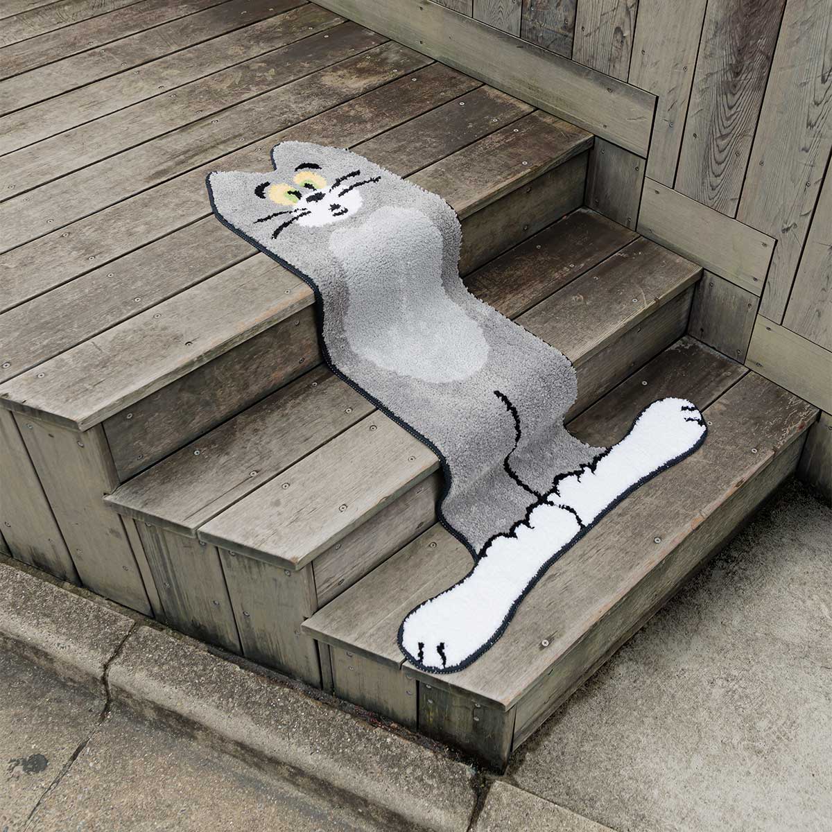 トムとジェリー 階段トム タフトマット - TOM AND JERRY