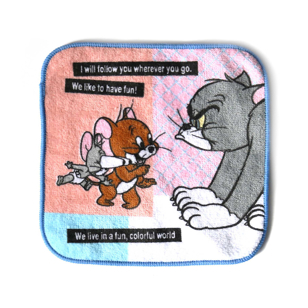 トムとジェリー カラフルワールド ミニタオル 5枚組 - TOM AND JERRY