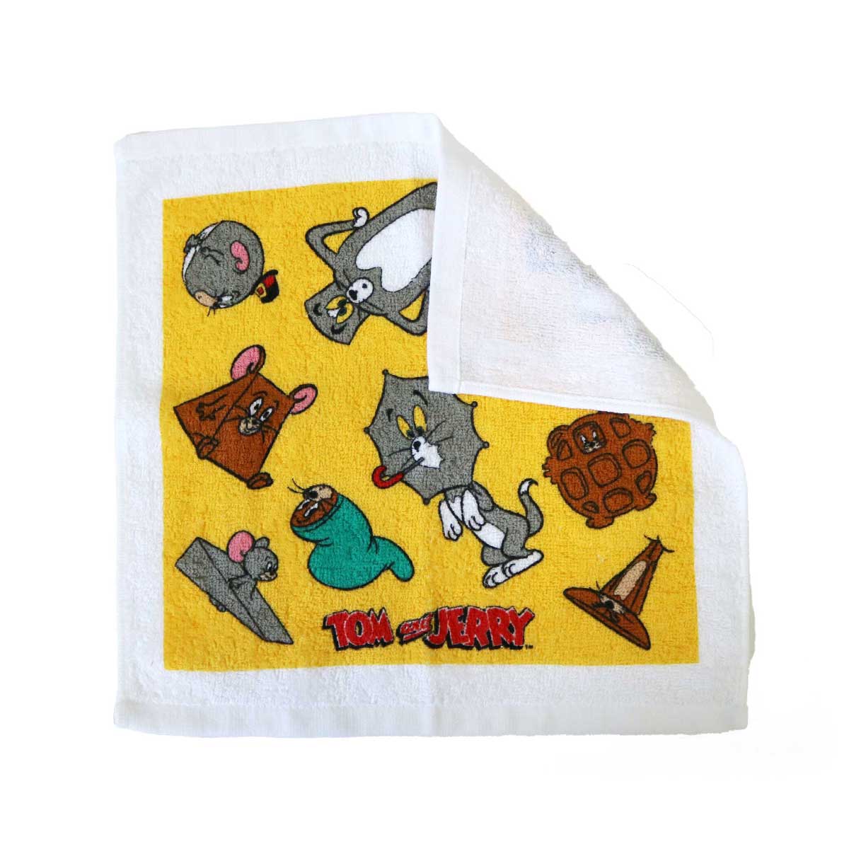 トムとジェリー ビビッとファニー ハンドタオル3枚組 - TOM AND JERRY