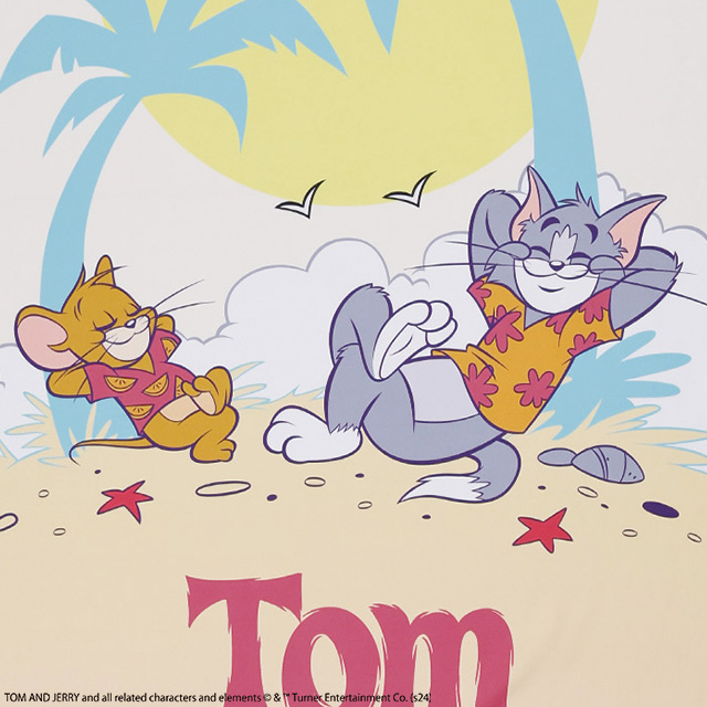 トムとジェリー クイックドライタオルシート/スリープオンザビーチ