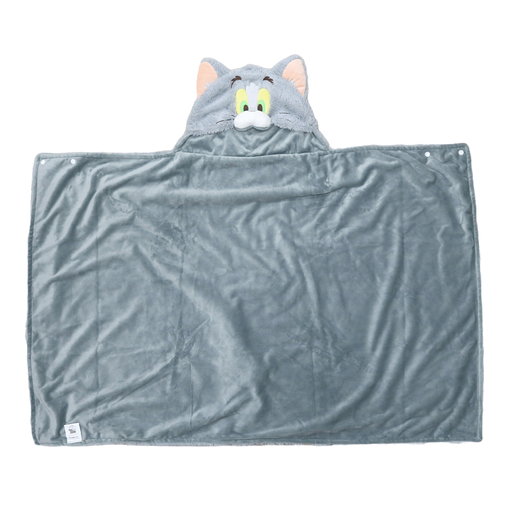 トムとジェリー トムフードブランケット フード付きブランケット - TOM