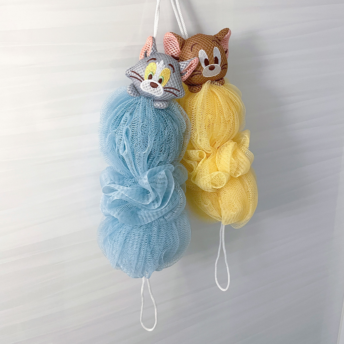 トムとジェリー ダブルウォッシュイエロー 泡スポンジ大 - TOM AND