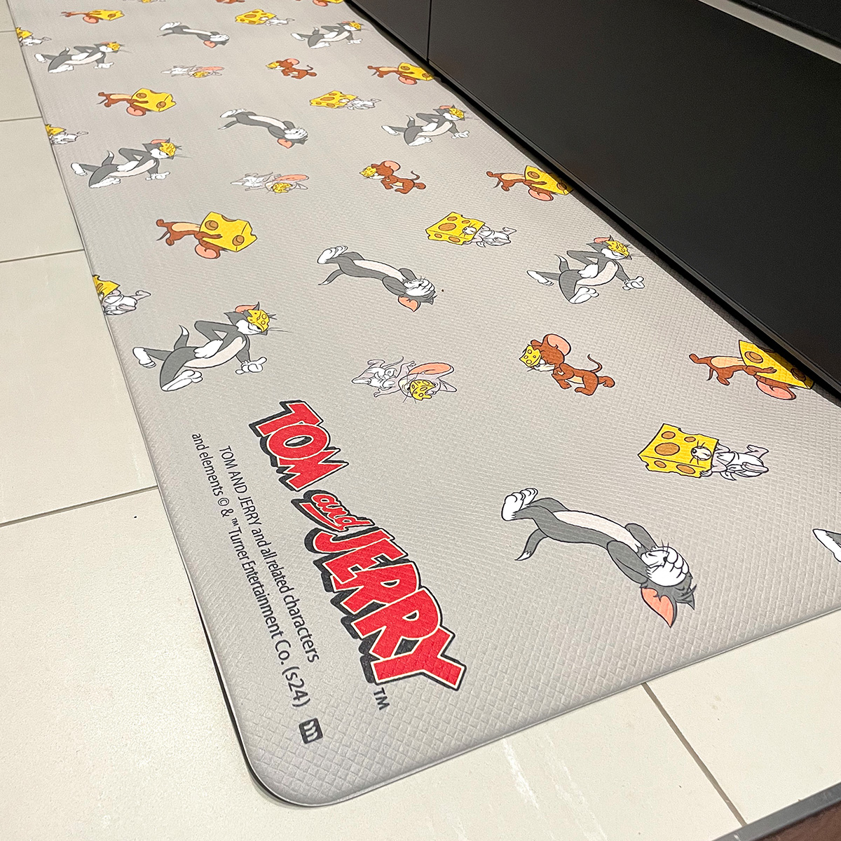 トムとジェリー チーズトリック PVCキッチンマット - TOM AND JERRY