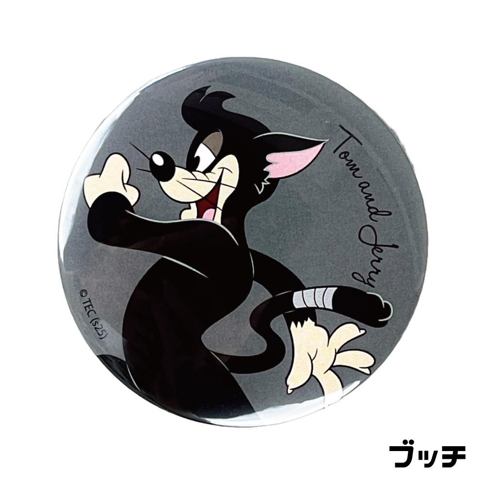 TOM and JERRY×Flapper トムジェリフレンズ缶バッチミラー - TOM AND