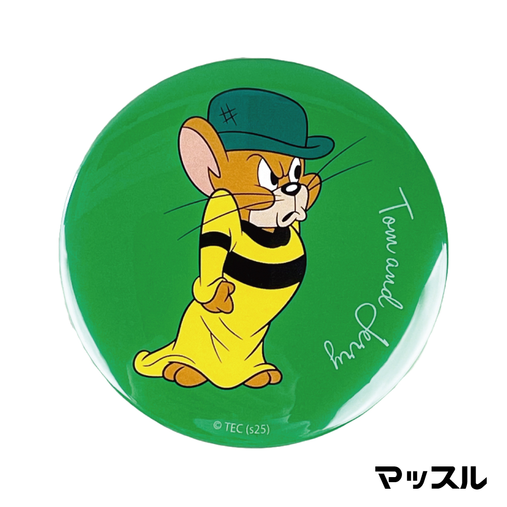 TOM and JERRY×Flapper トムジェリフレンズ缶バッチミラー - TOM AND