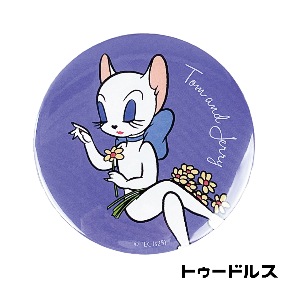 TOM and JERRY×Flapper トムジェリフレンズ缶バッチミラー - TOM AND