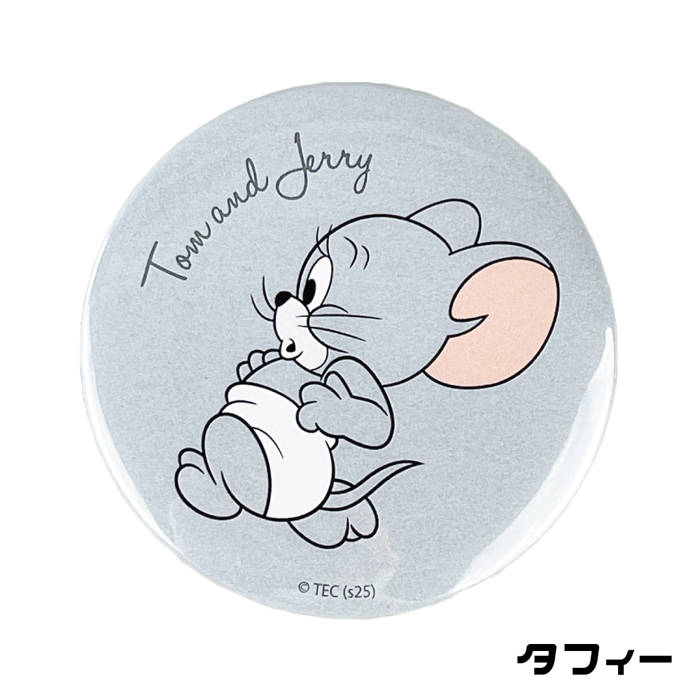 TOM and JERRY×Flapper トムジェリフレンズ缶バッチミラー - TOM AND