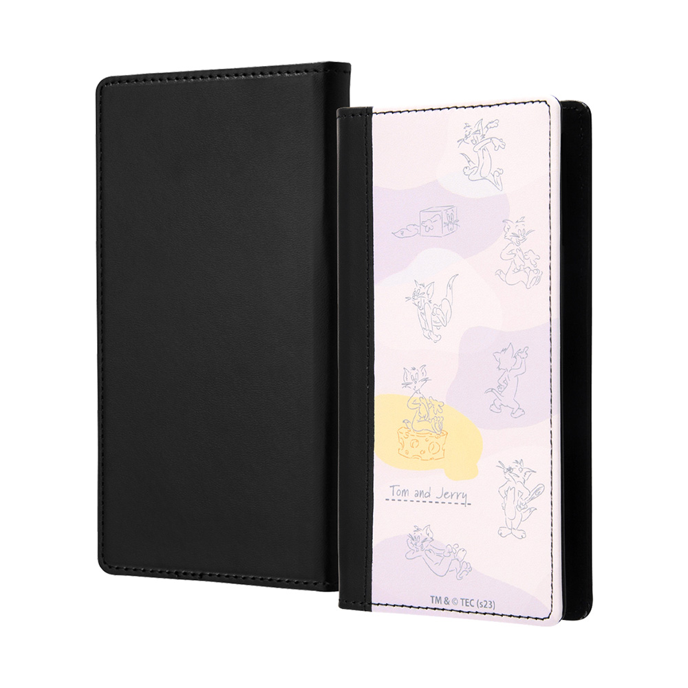 汎用手帳型ケース FLEX バイカラー/Lサイズ/トム - TOM AND JERRY