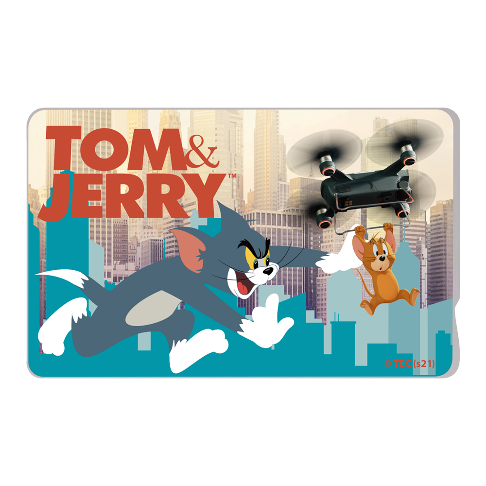 実写映画 トムとジェリー Icカードステッカー Tom And Jerry Official Online Store