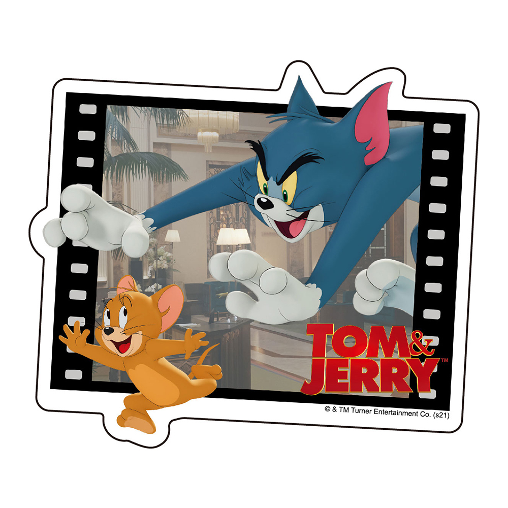 映画トムとジェリー ダイカットステッカーa Tom And Jerry Official Online Store
