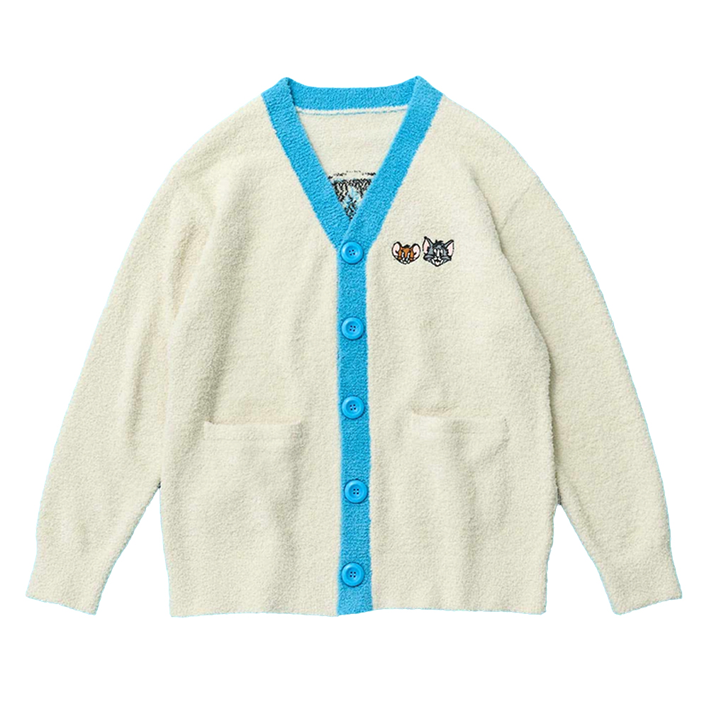 トムとジェリー×une nana cool ユニセックスカーディガン - TOM AND