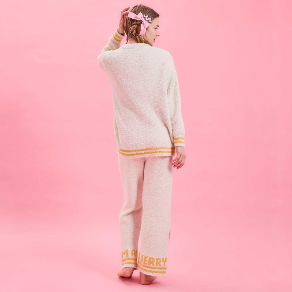 トムとジェリー×une nana cool プルオーバー＆ロングパンツセット