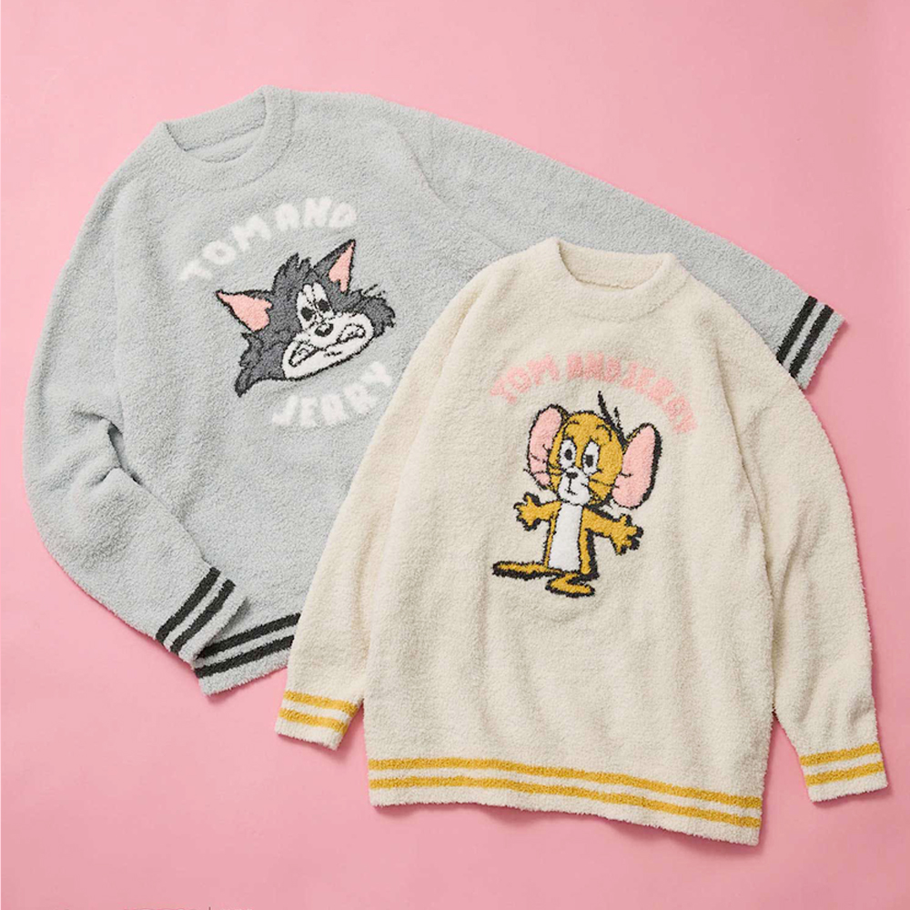 トムとジェリー×une nana cool プルオーバー＆ロングパンツセット