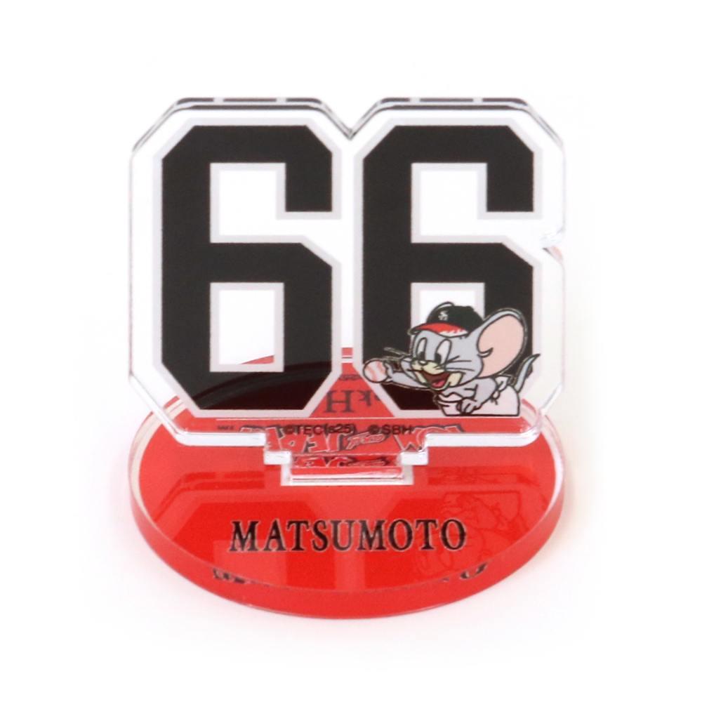 トムとジェリー×SoftBank HAWKS 25鷹祭 シークレットアクリルスタンド