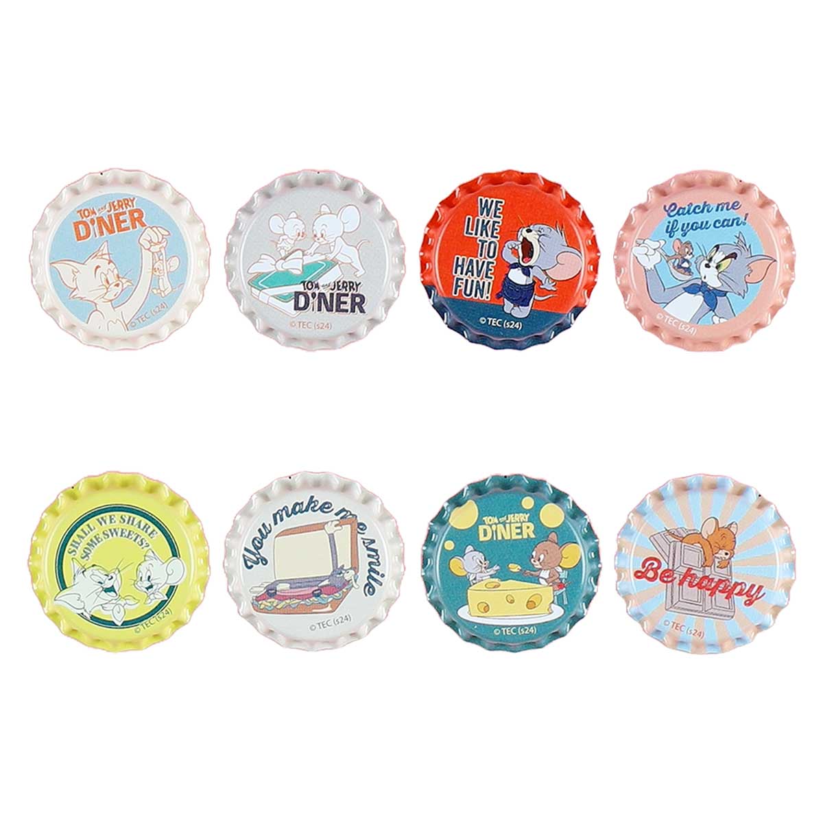 【オープニング 大放出セール】 TOM JERRY AND TOM - 王冠バッジコレクション DINER JERRY and ピンズ・ピンバッジ・缶バッジ