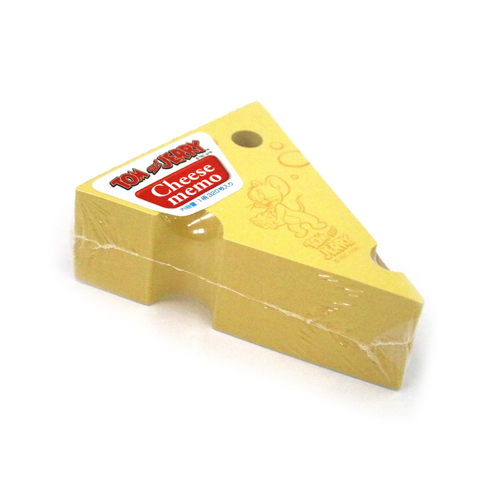 トムとジェリー チーズ型ブロックメモ - TOM AND JERRY Official  